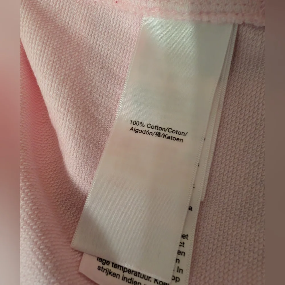 DKNY Hoodie Women's large pink Long sleeve kangaroo pockets nwt - Picture 14 of 16